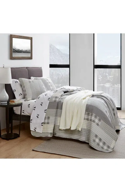 Eddie Bauer Labrador Fields 200 Thread Count 100% Cotton Percale Sheet Set In White
