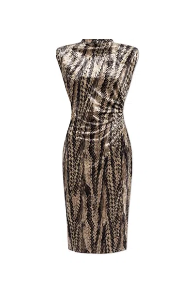 Shop Diane Von Furstenberg Darrius Dress In Multi