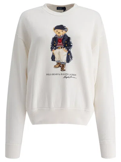 Shop Polo Ralph Lauren Polo Bear In White