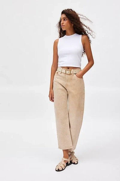 Levi's 501 ‘90s Ankle Jean In Chatter Khaki, Women's At Urban Outfitters