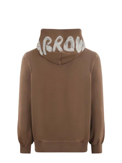 Barrow Man Sweatshirt Camel Size M Cotton In Brown