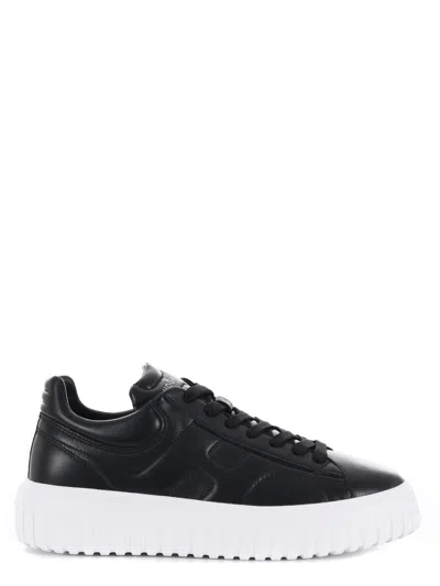Hogan Sneaker H-stripes In Black