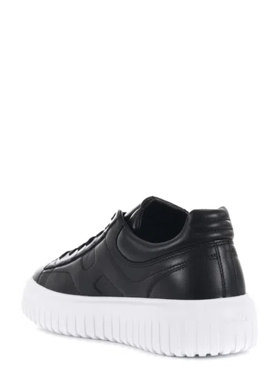 Hogan Sneaker H-stripes In Black