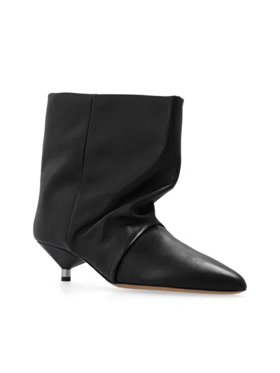 Isabel Marant Edrik 57 Ankle Boots In Black