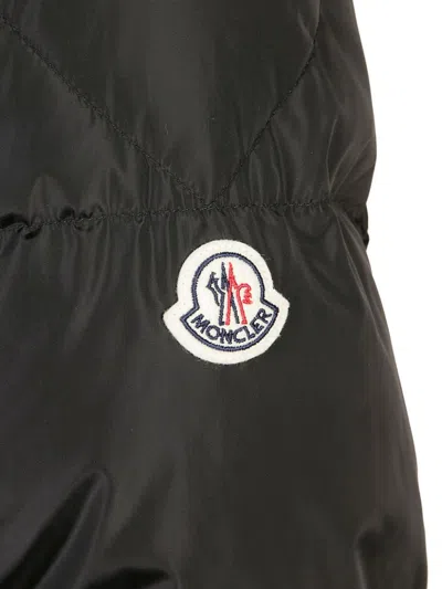 Shop Moncler Logo-patch Hooded Jacket In 黑色