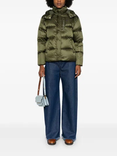 Polo Ralph Lauren Quilted Puffer Jacket In 绿色