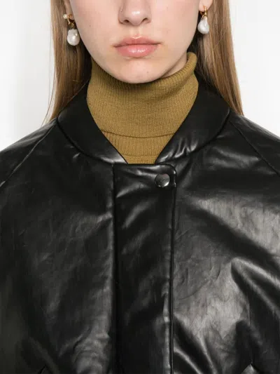 Kassl Editions Polished Bomber Jacket In 黑色