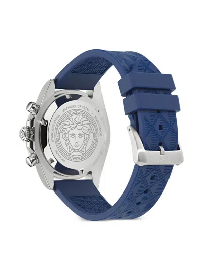 Versace Quartz 45mm In 蓝色