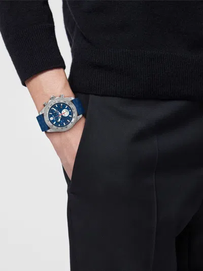 Versace Quartz 45mm In 蓝色