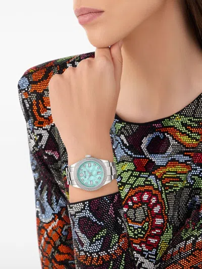 Philipp Plein Queen 52 Watch In 蓝色