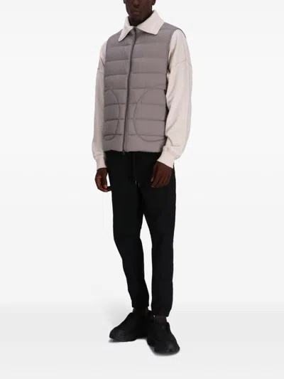 Shop Herno Ii Gilet In 灰色