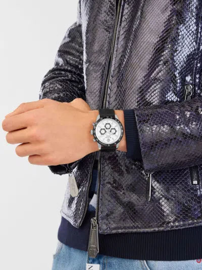 Philipp Plein Pleinmeter Chronograph 44mm In 白色
