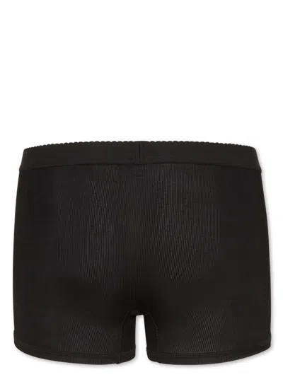 Dsquared2 Logo-waistband Boxers In 黑色