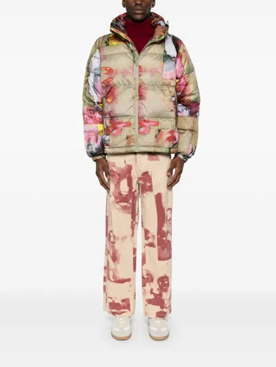 Kidsuper Faces Collage Jacket In 黄色