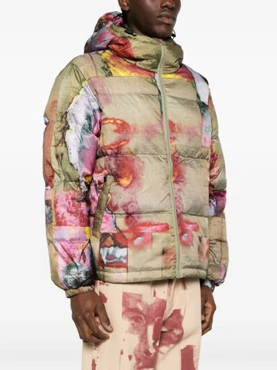 Kidsuper Faces Collage Jacket In 黄色