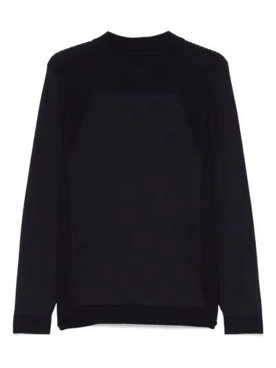 Hugo Boss Zip-up Sweatshirt In 蓝色