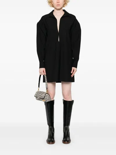 Philosophy Di Lorenzo Serafini Shift Mini Dress In 黑色