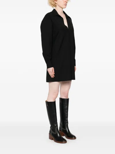Philosophy Di Lorenzo Serafini Shift Mini Dress In 黑色