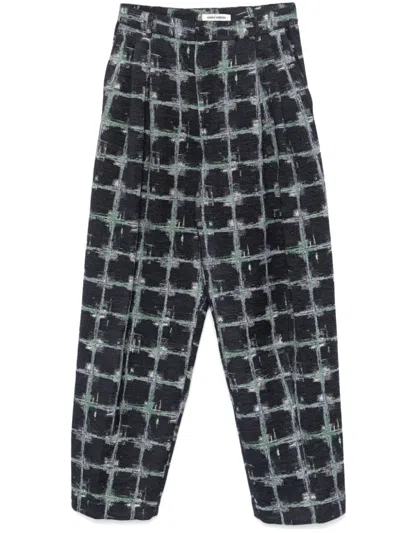 Henrik Vibskov Claus Trousers In 蓝色