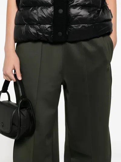 P.e Nation Side-stripe Track Pants In 绿色