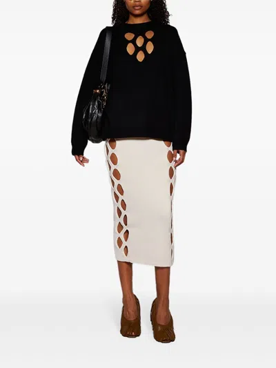 Chloé Women Small Bracelet Hobo Bag In Grained Leather In Black