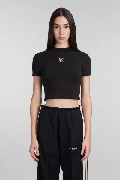 Shop Palm Angels T-shirt In Black