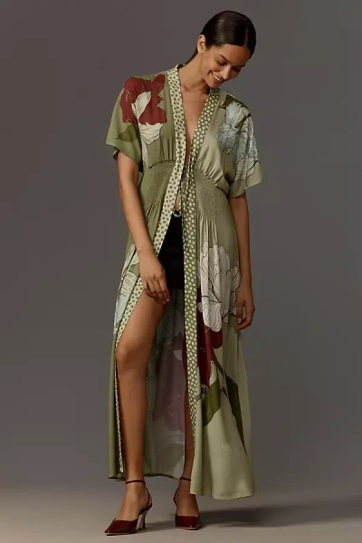 Conditions Apply Kyrie Floral Kaftan In Multicolor