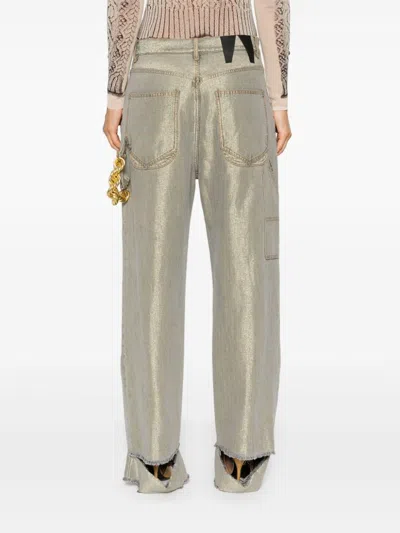 Darkpark Lisa Chain-detail Jeans In Grey