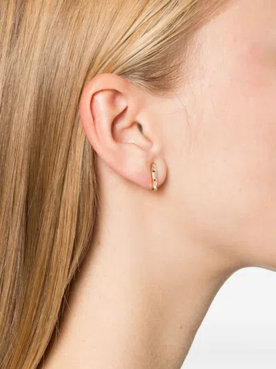 Nikos Koulis 18kt Yellow Gold Spectrum Diamond Earrings In Gold