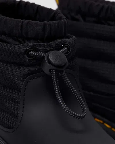 Dr. Martens' Toddler Cullen Fleece Lined Winter Boots In Black