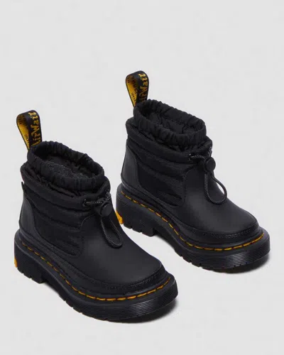 Dr. Martens' Toddler Cullen Fleece Lined Winter Boots In Black