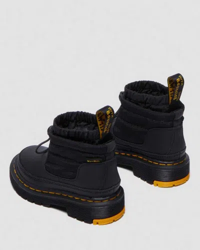 Dr. Martens' Toddler Cullen Fleece Lined Winter Boots In Black