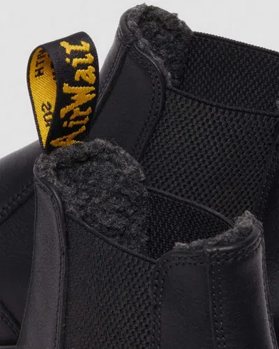 Dr. Martens' 2976 Slip Resistant Leather Chelsea Boots In Black