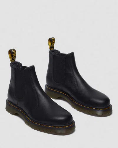 Dr. Martens' 2976 Slip Resistant Leather Chelsea Boots In Black