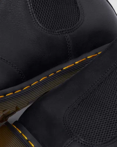 Dr. Martens' 2976 Slip Resistant Leather Chelsea Boots In Black