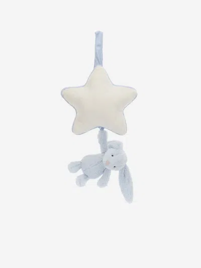 Jellycat Bashful Bunny Musical Pull In Blue