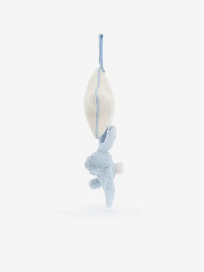 Jellycat Bashful Bunny Musical Pull In Blue