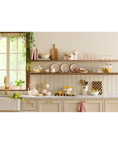 Mackenzie-childs Rosy Check Small Salt & Pepper Shakers In No Color