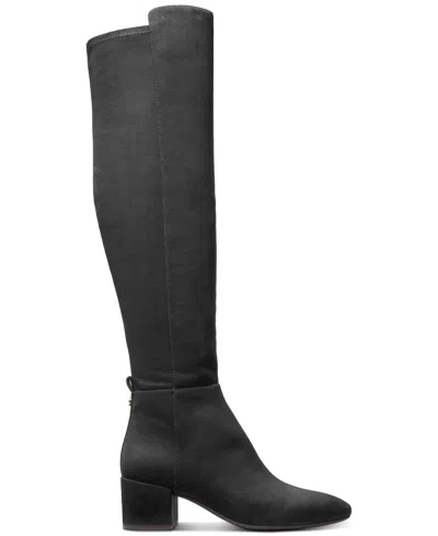 Michael Kors Womens Zipper Rubber Over-the-knee Boots In Camel