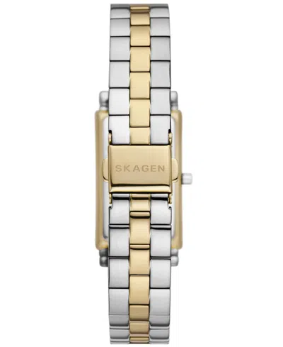Skagen Women's Hagen Lille Quartz Three-hand 2-tone Stainless Steel 43mm In 2-tone
