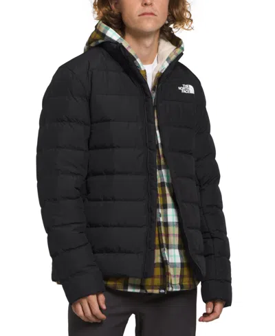 The North Face Men's Aconcagua 3 Zip-front Puffer Jacket In Tnf Black-bla