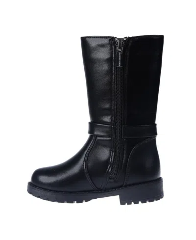 Vince Camuto Toddler Girls Tall Bow With Rhinestones Boot In Black