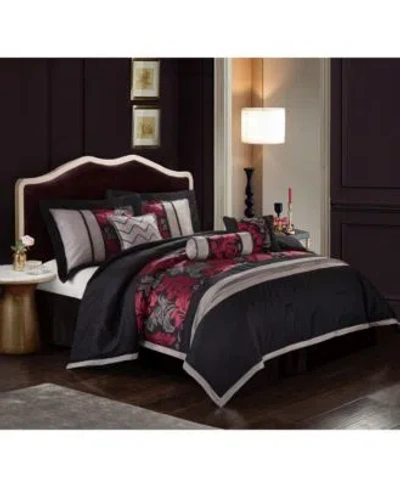 Stratford Park Nanshing Lincoln Comforter Sets In Black Gold