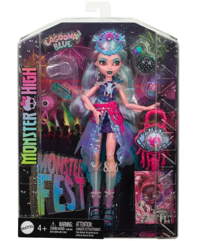 Monster High Monster Fest Lagoona Blue Fashion Doll In Multi-color