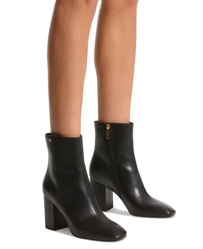 Michael Kors Hazel Suede Boot In Camel