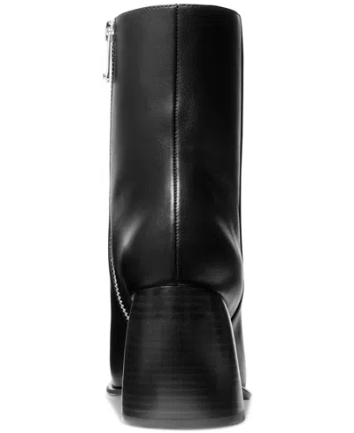 Michael Kors Michael  Women's Maude Block Heel Booties In Chocolate