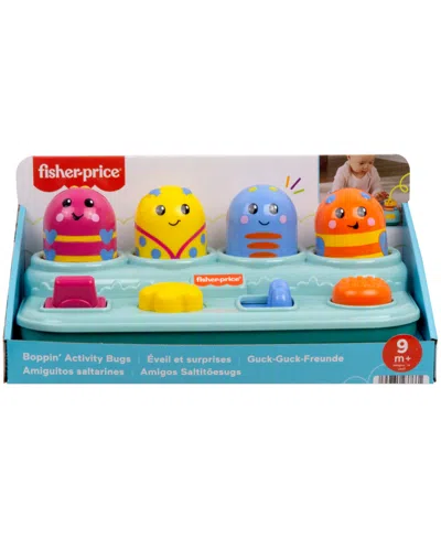 Fisher Price Fisher-price Boppin' Activity Bugs Fine Motor Pop-up Toy For Babies 9 Months Older In Multi-color
