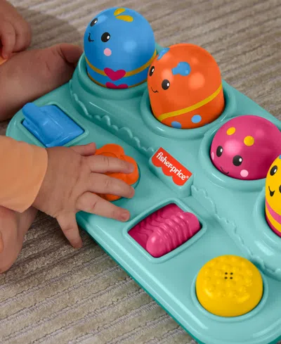 Fisher Price Fisher-price Boppin' Activity Bugs Fine Motor Pop-up Toy For Babies 9 Months Older In Multi-color