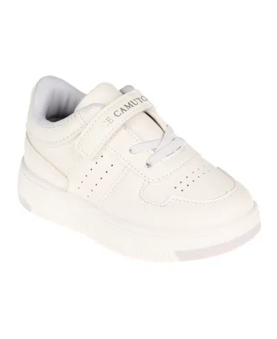 Vince Camuto Toddler Girls Court With Perf Sneaker In White