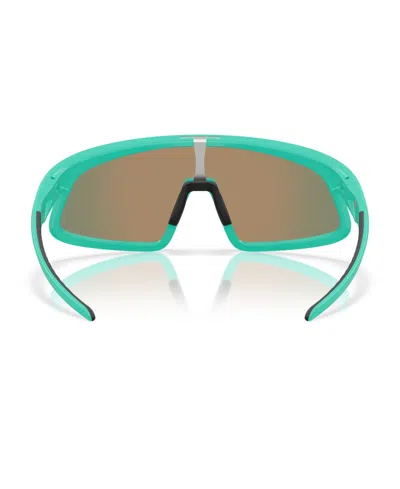 Oakley Unisex Round Sunglasses, Rslv Oo9484d In Matte Celeste